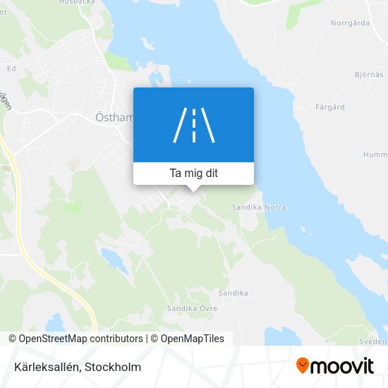Kärleksallén karta
