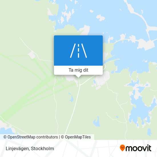 Linjevägen karta