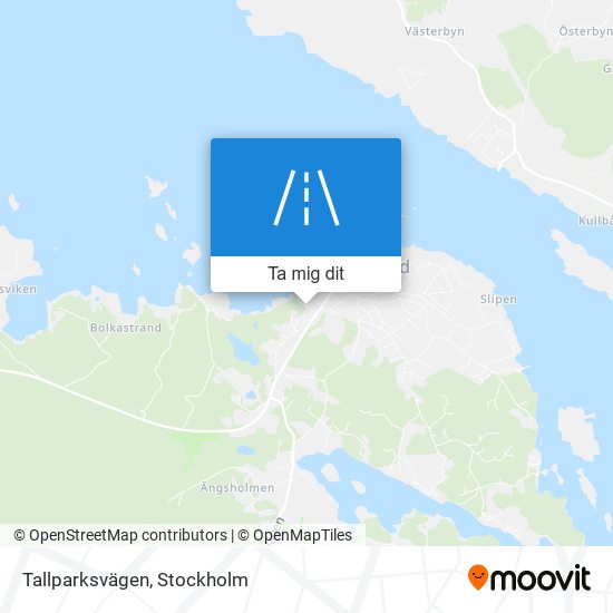 Tallparksvägen karta