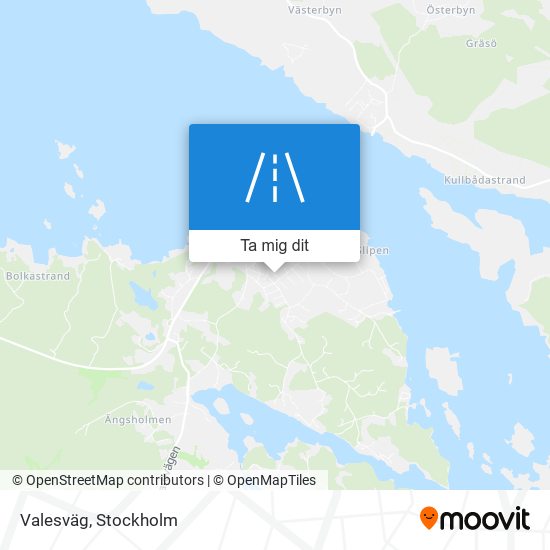 Valesväg karta