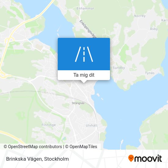 Brinkska Vägen karta