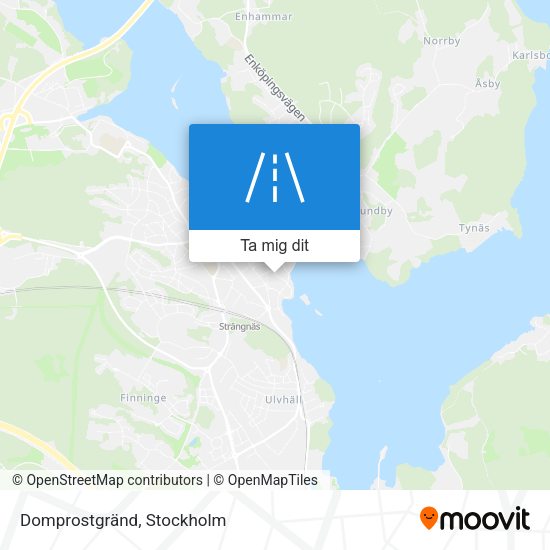 Domprostgränd karta