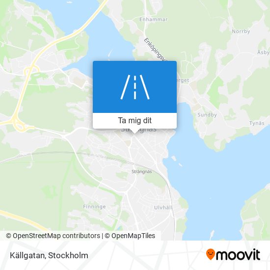 Källgatan karta