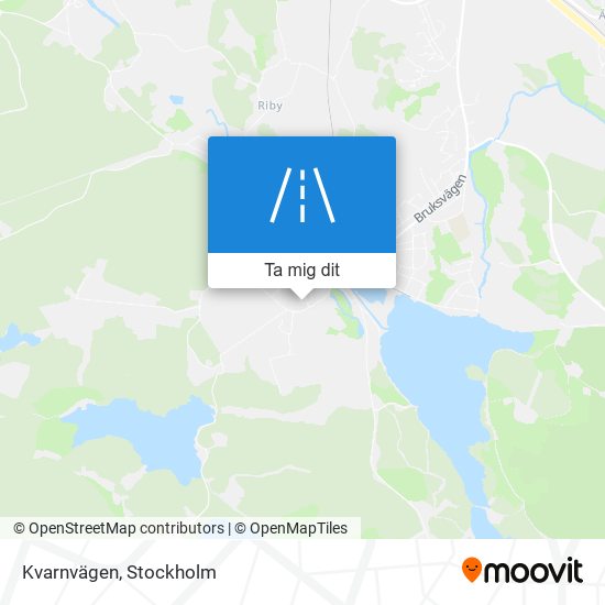 Kvarnvägen karta