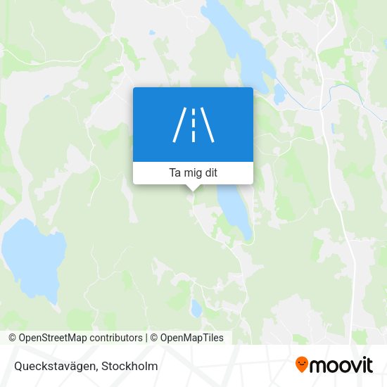 Queckstavägen karta