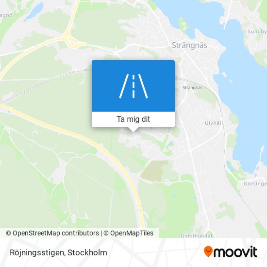 Röjningsstigen karta