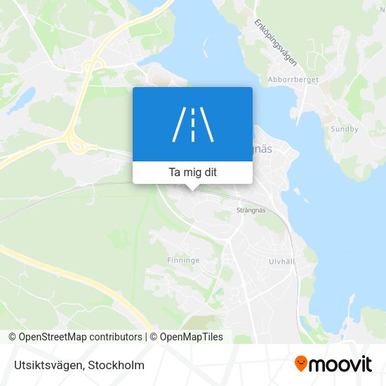 Utsiktsvägen karta