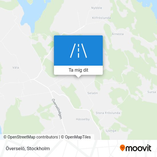 Överselö karta