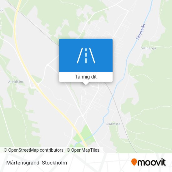 Mårtensgränd karta