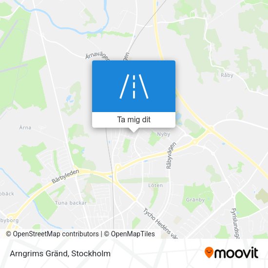 Arngrims Gränd karta