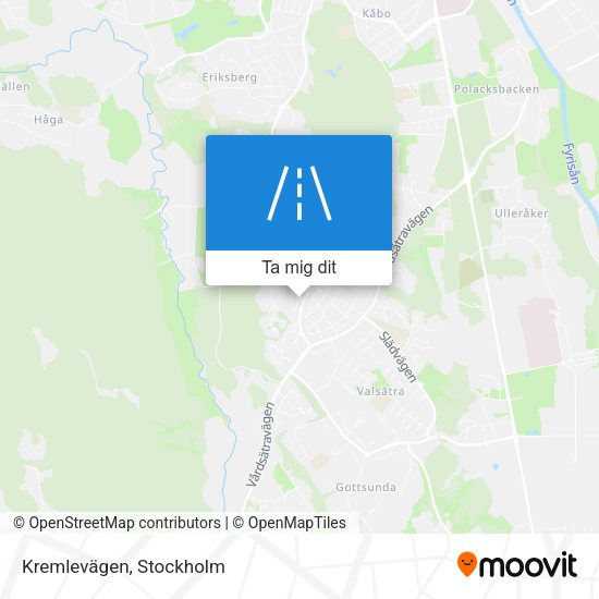 Kremlevägen karta