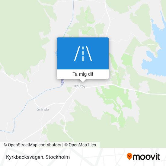 Kyrkbacksvägen karta