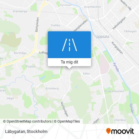 Läbygatan karta