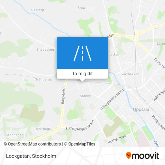 Lockgatan karta