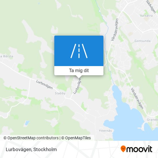 Lurbovägen karta