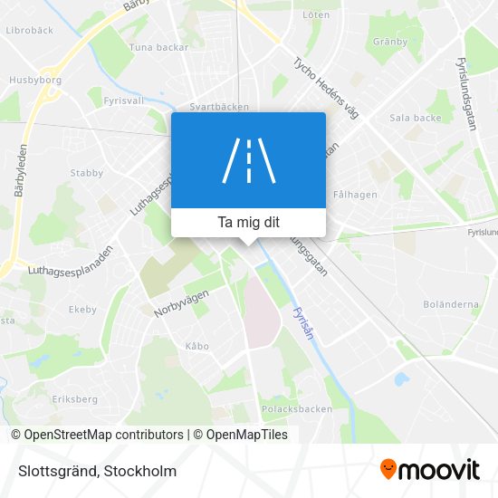 Slottsgränd karta