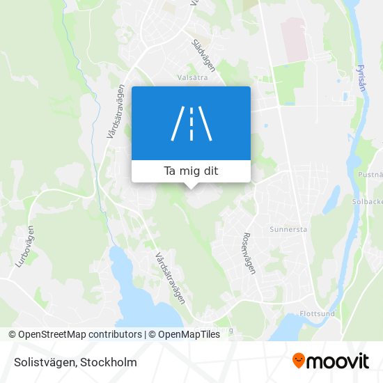 Solistvägen karta