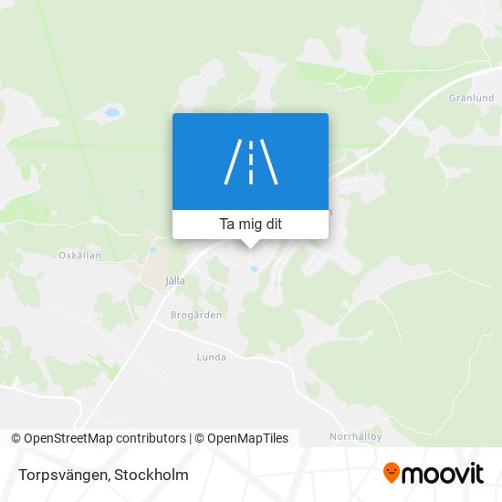 Torpsvängen karta