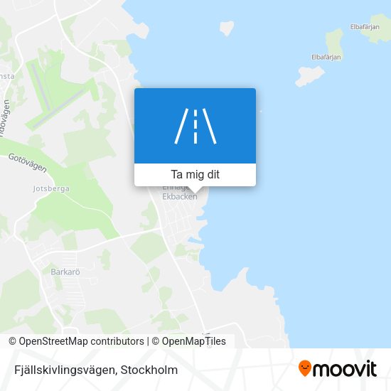Fjällskivlingsvägen karta