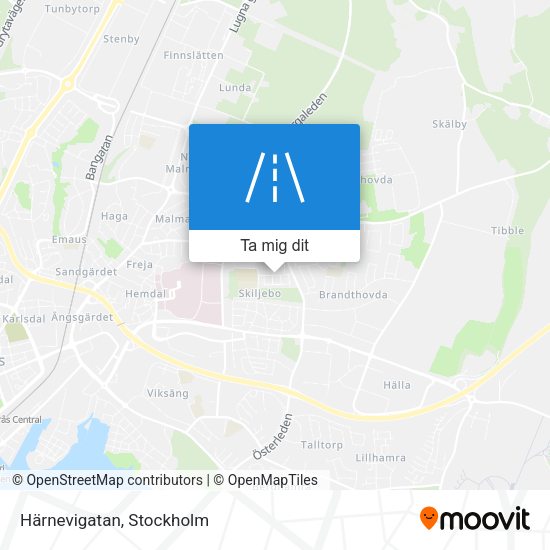 Härnevigatan karta