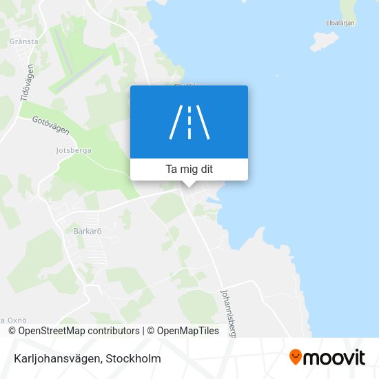 Karljohansvägen karta
