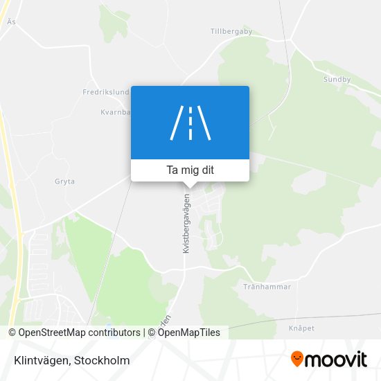 Klintvägen karta
