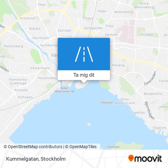 Kummelgatan karta