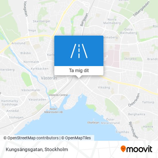 Kungsängsgatan karta