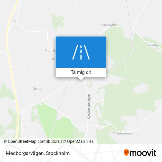 Medborgarvägen karta
