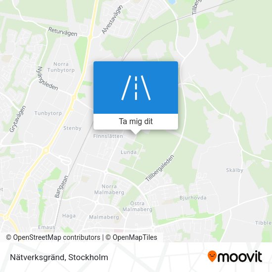 Nätverksgränd karta