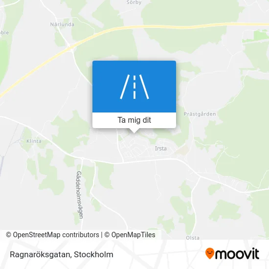 Ragnaröksgatan karta