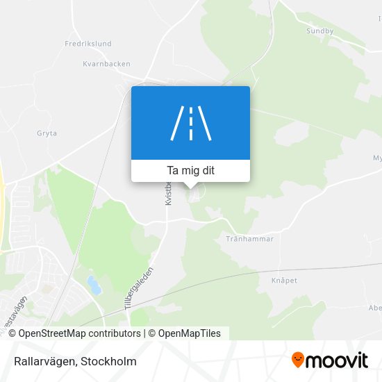Rallarvägen karta