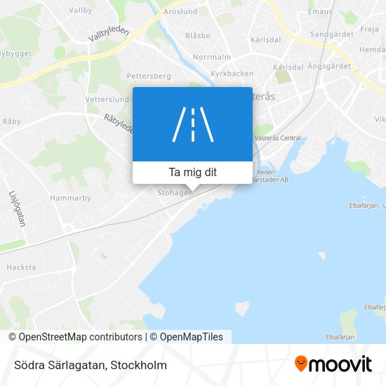 Södra Särlagatan karta