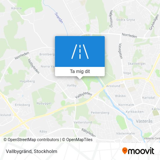 Vallbygränd karta