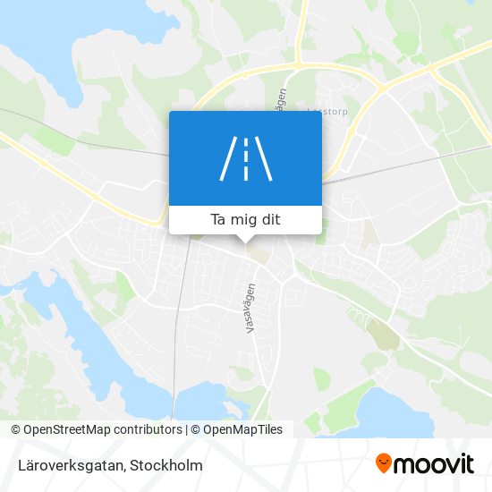 Läroverksgatan karta