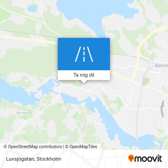 Luvsjögatan karta