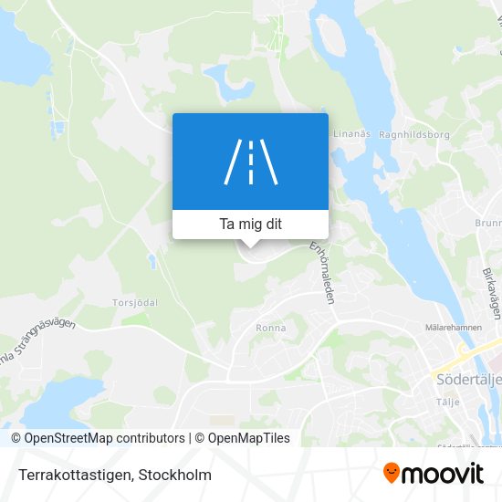 Terrakottastigen karta