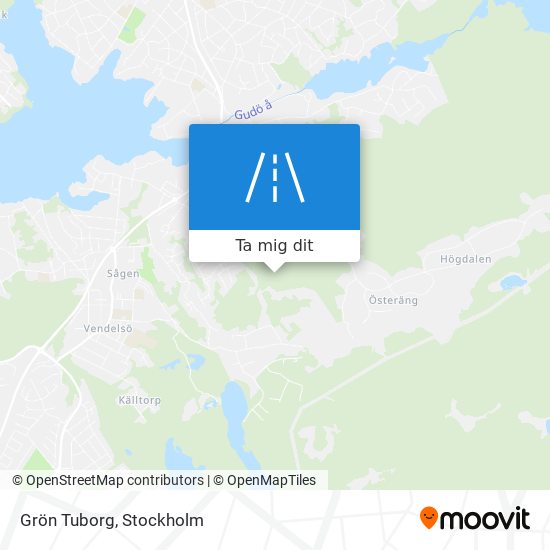Grön Tuborg karta