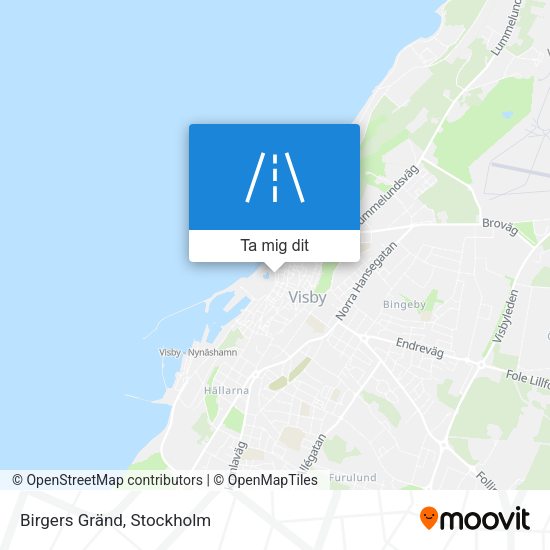 Birgers Gränd karta