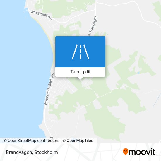 Brandvägen karta