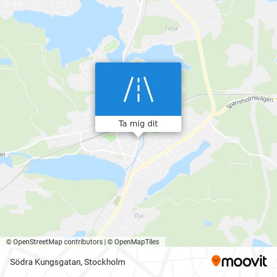 Södra Kungsgatan karta