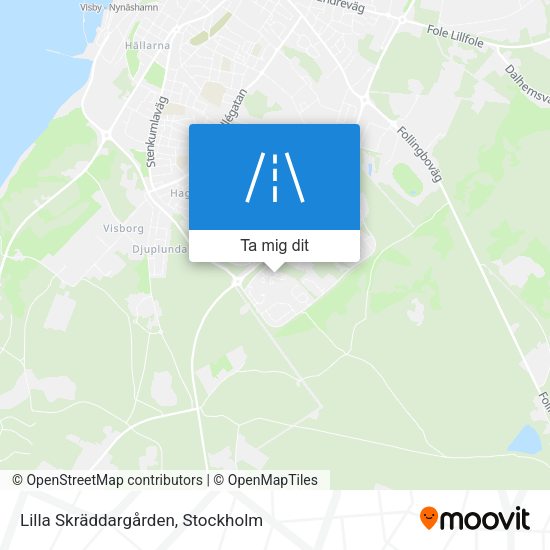 Lilla Skräddargården karta