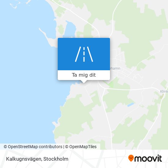 Kalkugnsvägen karta