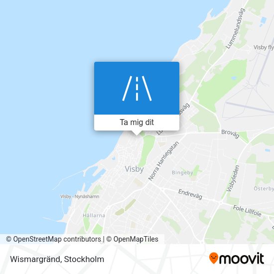Wismargränd karta