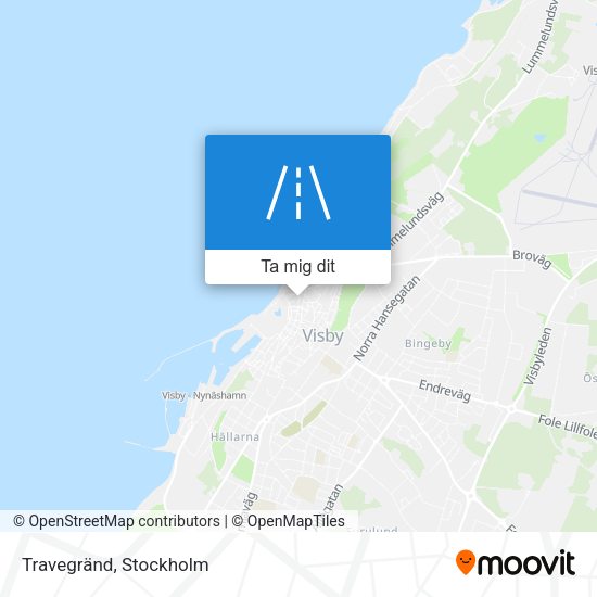 Travegränd karta
