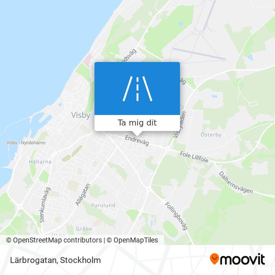 Lärbrogatan karta