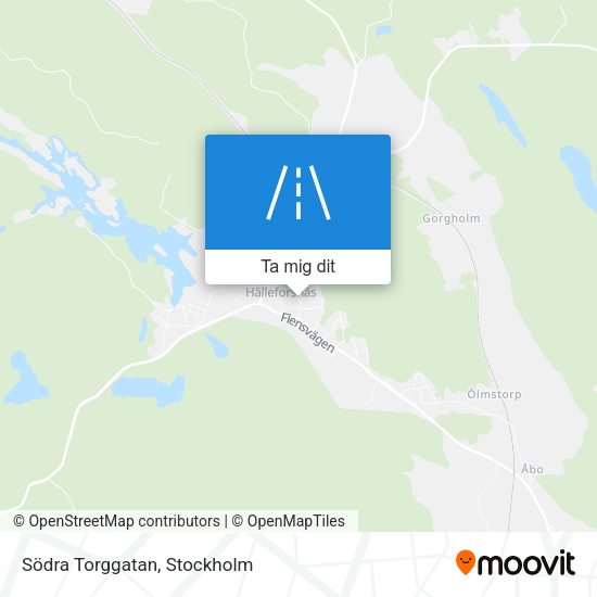 Södra Torggatan karta