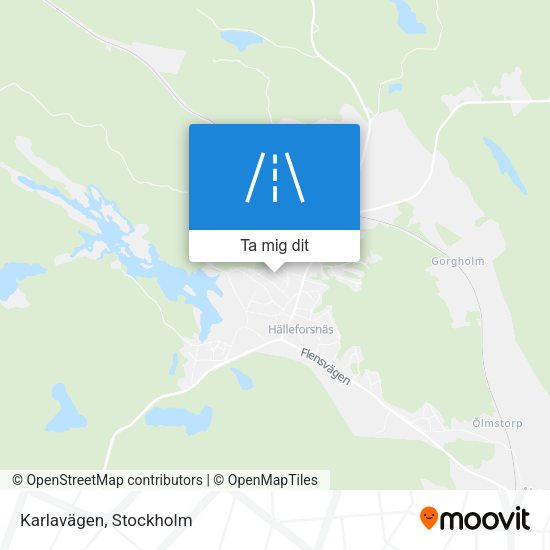 Karlavägen karta