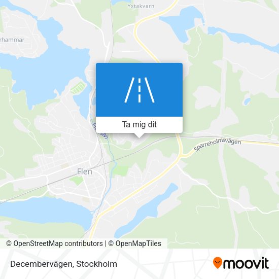 Decembervägen karta