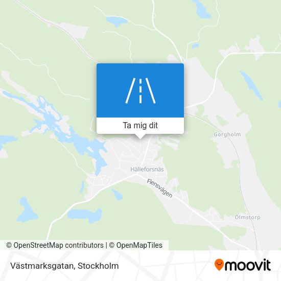 Västmarksgatan karta
